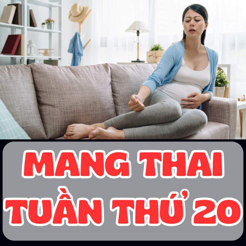 Mẹ bầu mang thai tuần thứ 20 bị chuột rút